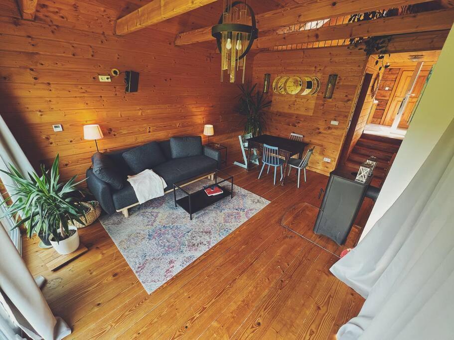Polanka Beskid Niski Cute Cabin With Spectacular Views Hanczowa المظهر الخارجي الصورة