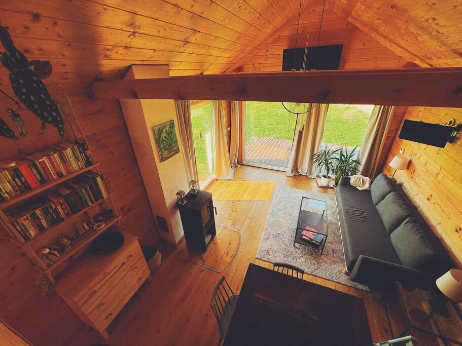 Polanka Beskid Niski Cute Cabin With Spectacular Views Hanczowa المظهر الخارجي الصورة