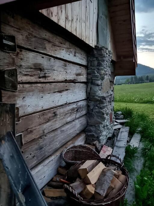 Polanka Beskid Niski Cute Cabin With Spectacular Views Hanczowa المظهر الخارجي الصورة
