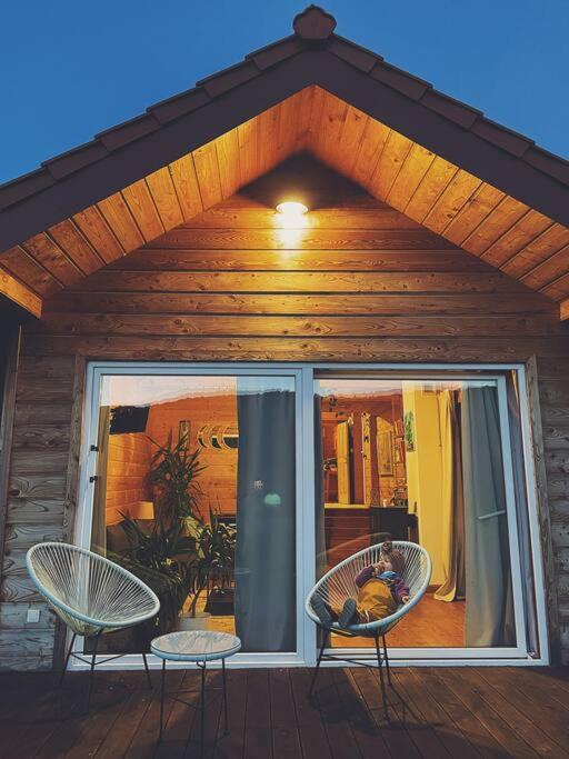 Polanka Beskid Niski Cute Cabin With Spectacular Views Hanczowa المظهر الخارجي الصورة