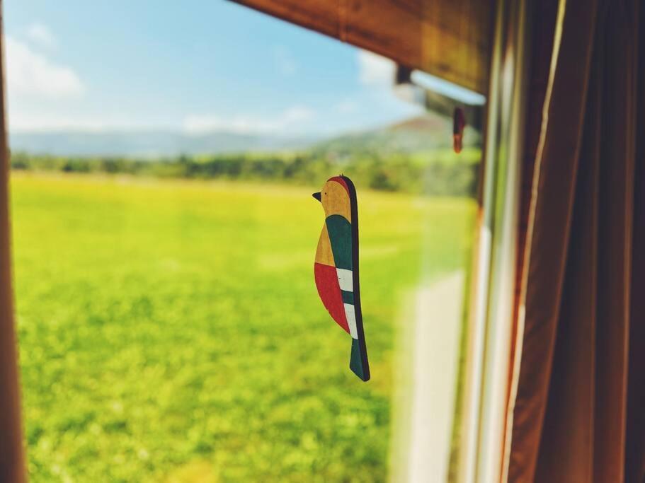 Polanka Beskid Niski Cute Cabin With Spectacular Views Hanczowa المظهر الخارجي الصورة