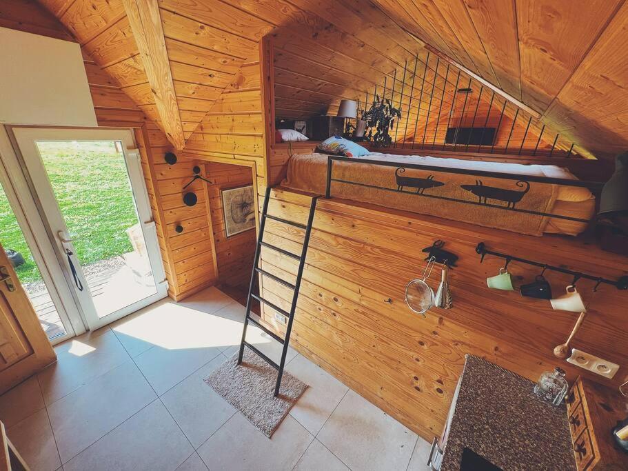 Polanka Beskid Niski Cute Cabin With Spectacular Views Hanczowa المظهر الخارجي الصورة