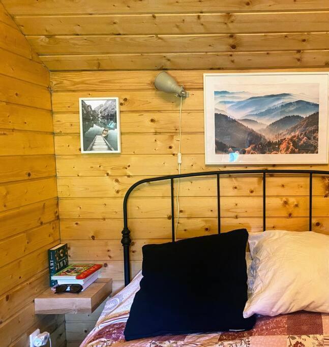 Polanka Beskid Niski Cute Cabin With Spectacular Views Hanczowa المظهر الخارجي الصورة