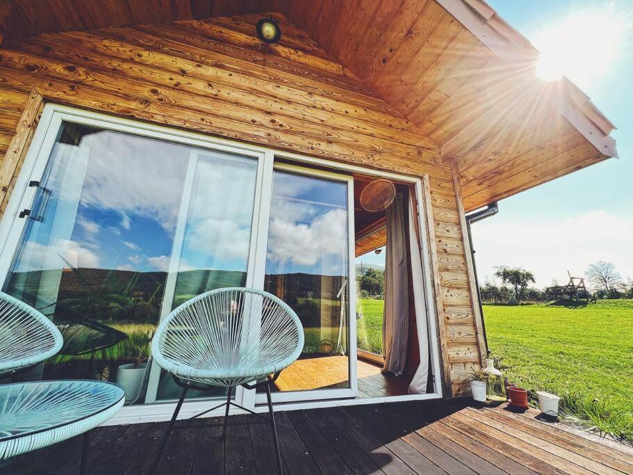 Polanka Beskid Niski Cute Cabin With Spectacular Views Hanczowa المظهر الخارجي الصورة