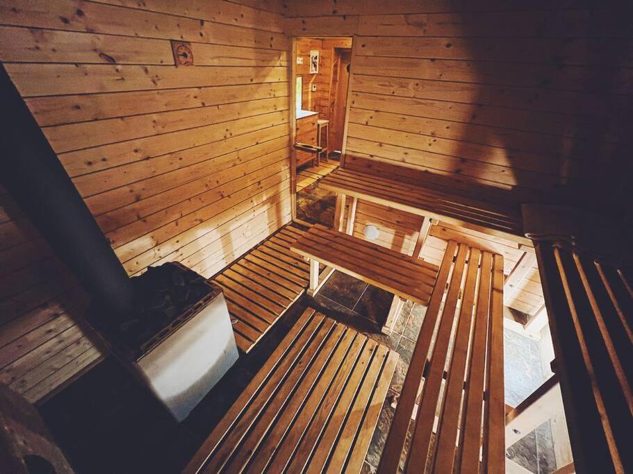 Polanka Beskid Niski Cute Cabin With Spectacular Views Hanczowa المظهر الخارجي الصورة